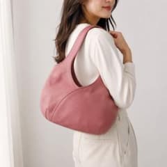 未使用級✨Motherhouse マザーハウス ハナビラトート 本革 ピンク 未使用級✨Motherhouse マザーハウス ハナビラトート 本革 ピンク