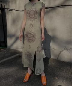 新品タグ付き✨AMERI VINTAGE JACQUARD DRESS - メルカリ
