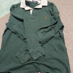 Polo by Ralph Lauren ダークグリーン ポロシャツ Lのサムネイル