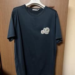 MONCLER Tシャツ ワッペンロゴ ネイビー XL - メルカリ