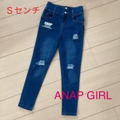 アナップガール　Ｓ　ダメージデニムジーンズのサムネイル