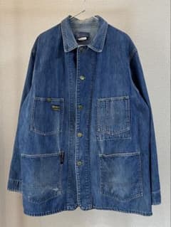 70s OshKosh デニムカバーオール フェード 雰囲気抜群 USA製 - メルカリ
