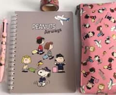 ＜ANA機内限定＞　SNOOPY 空旅ステーショナリーセット　新品未使用のサムネイル
