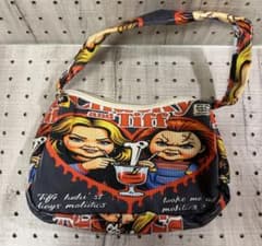 Chucky and Tiff ミニポーチ ハンドル付 新品未使用のサムネイル