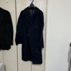 ネイビー ダブルブレストトレンチコート UNIQLO j w anderson - メルカリ