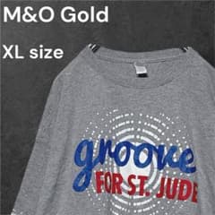 M&O 카니발 크루즈 티셔츠 XL Us 헌옷 회색 기업물