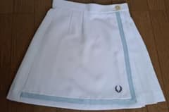 FRED PERRY ラップスカート ホワイト×ライトブルー 66のサムネイル