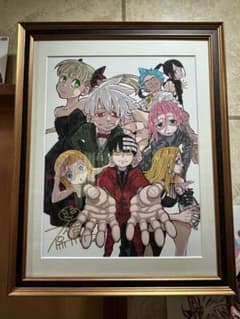 ソウルイーター展 複製原画 大久保篤 直筆サイン入り ソウルイーター展 複製原画 大久保篤 直筆サイン入り - メルカリ