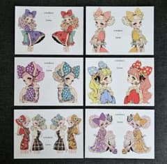 unichoco様×seina様 A6素材シート 6種類×各2枚=12枚セット - メルカリ