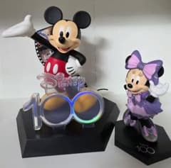 ディズニー100周年 ミッキー ミニー フィギュアセット - メルカリ