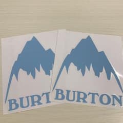 Burtonステッカー2枚セットのサムネイル