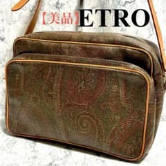 美品】エトロ ショルダーバッグ PVCレザー 斜め掛け ペイズリー - メルカリ
