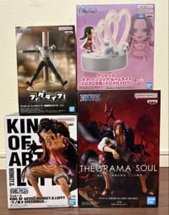 【新品】ワンピース　フィギュア4個セット