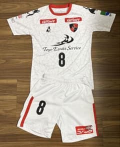 バルドラール浦安 Fリーグ 選手 支給 実使用 ユニフォーム 上下