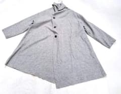 223様専用 美品 ヨーガンレール ウール100%コート 変形ハイネック M