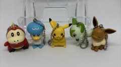 ポケモン フィギュア キーホルダー 5種セットのサムネイル