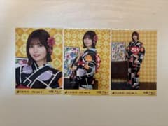 乃木坂46 中西アルノ 浴衣2026 生写真 3種コンプ - メルカリ