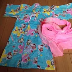 キティちゃん 浴衣 90cmのサムネイル