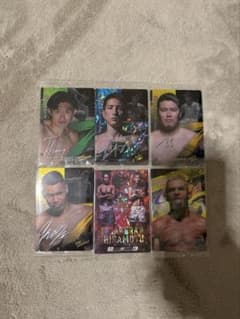 RIZIN トレーディングカード 6枚セットのサムネイル