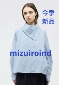 mizuiroind 今季新品 スカーフカラーシャツ - メルカリ