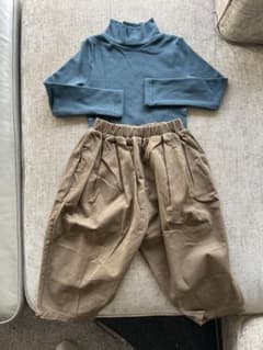 新品未使用/韓国子供服_ハローブーク購入タートルネック＆パンツセット110サイズのサムネイル