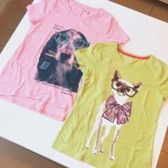 GAP kids♡ワンちゃんTシャツ２枚セット140サイズのサムネイル