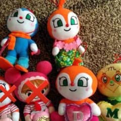 ゆな様専用ページ☆アンパンマンの仲間4体のサムネイル