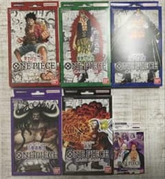 新品未開封　ワンピースカードゲーム スタートデッキ 6種セットのサムネイル