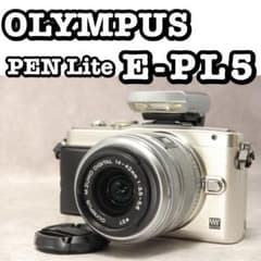 OLYMPUS PEN Lite E-PL5 ❤️動作確認済 スマホ転送 シルバー - メルカリ