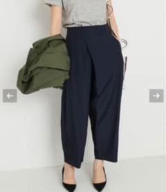リヨセルリネンルーズペグトップパンツのサムネイル