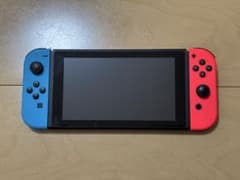 Nintendo Switch 本体 青/赤【動作確認済み】 - メルカリ