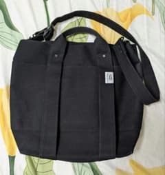 AMIACALVA for SHIPS トートバッグ ブラックのサムネイル