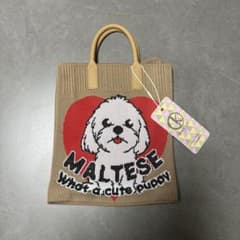 【新品】D.KELLY ニットトートバッグ ショルダーバッグのサムネイル