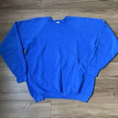 FRUIT OF THE LOOM 80s裏起毛無地トレーナーのサムネイル