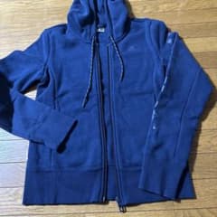 adidas ESSENTIALS ネイビー パーカー Mのサムネイル