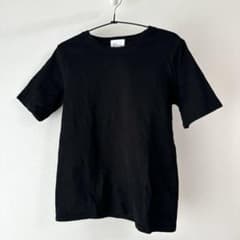 OZOC GIZA COTTON ブラック半袖Tシャツのサムネイル