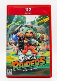 [미품] 스플라툰 레이더스 닌텐도 Switch 2 소프트