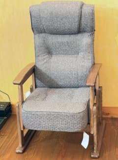 エムール 高座椅子 かなた かすりグレー - メルカリ