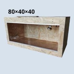 爬虫類ケージ 80×40×40㎝ リクガメ フトアゴ ゲージ - メルカリ