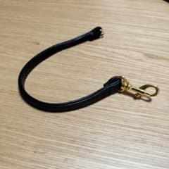 ビニールストラップ 黒のサムネイル