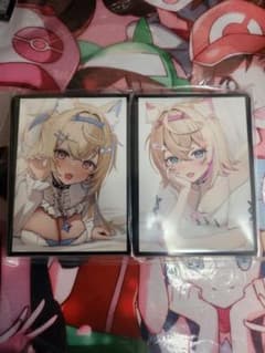 白詰草　ホロライブ　スリーブ　プレイマット　フワモコ Amazon.co.jp: ホロライブ 百鬼あやめ ラバーマット プレイマット 白詰