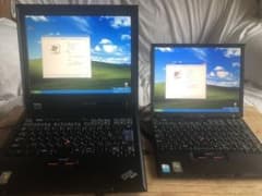 IBM 古いノートパソコン　2台　ジャンクのサムネイル