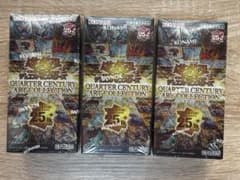 遊戯王 クォーターセンチュリーアートコレクション 新品未開封 3BOX