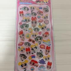 パワーパフガールズ　プチドロップステッカーのサムネイル