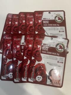 MITOMO ROSE FACIAL ESSENCE MASK 26gのサムネイル