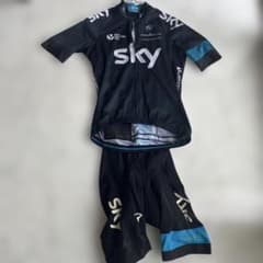Rapha Team Sky サイクルジャージ ビブショーツ セット - メルカリ
