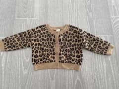 babyGAP レオパード柄 カーディガン 12-18monthsのサムネイル