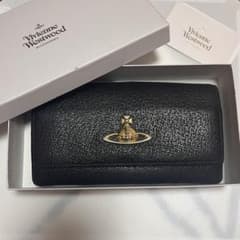 Vivienne Westwood 長財布 がま口 ブラックのサムネイル