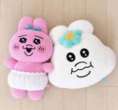 おぱんちゅうさぎ ぬいぐるみ 2種セットのサムネイル