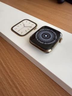 新品　Apple Watch series9 45mm ゴールドステンレスのサムネイル